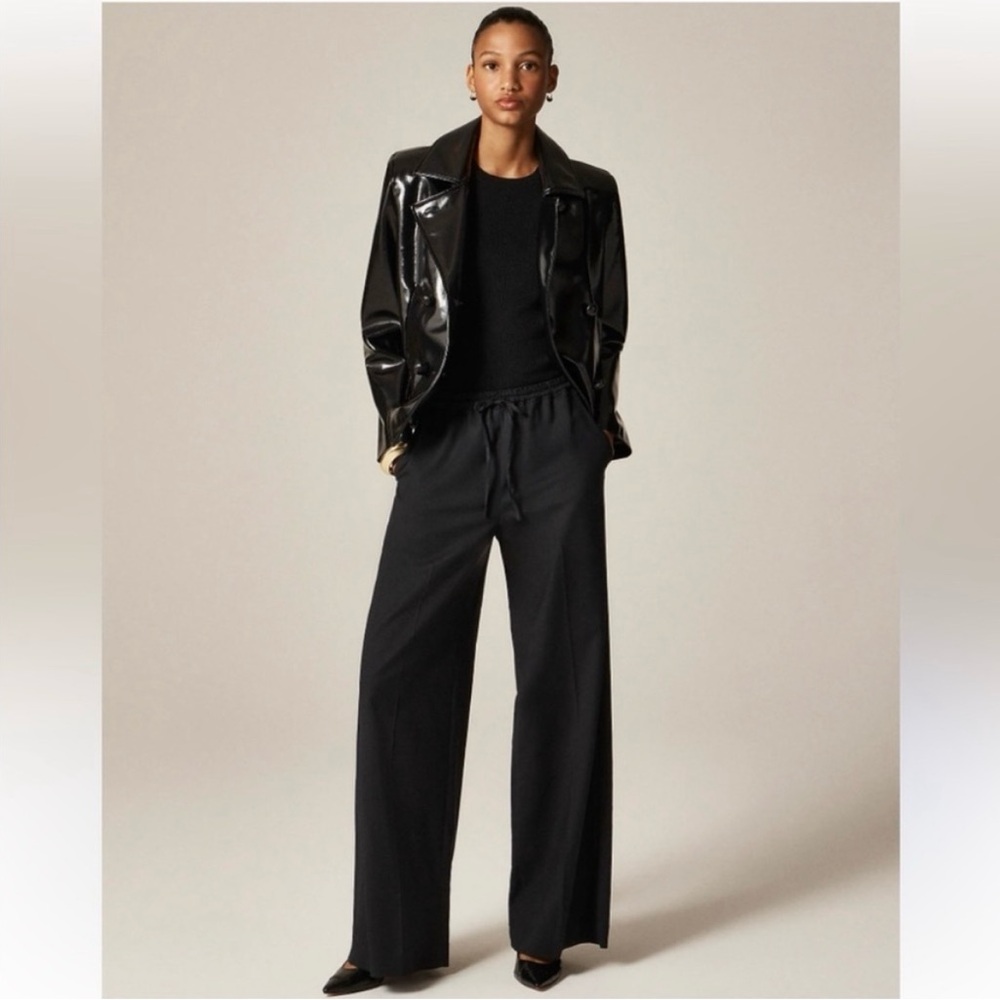 SOLD OUT STYLE J.Crew Superwide Stratus Pant in City Twill pants Sz 4